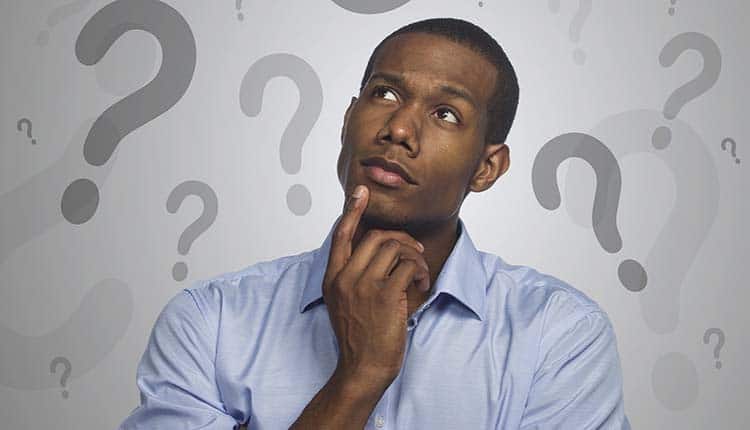 Man thinking